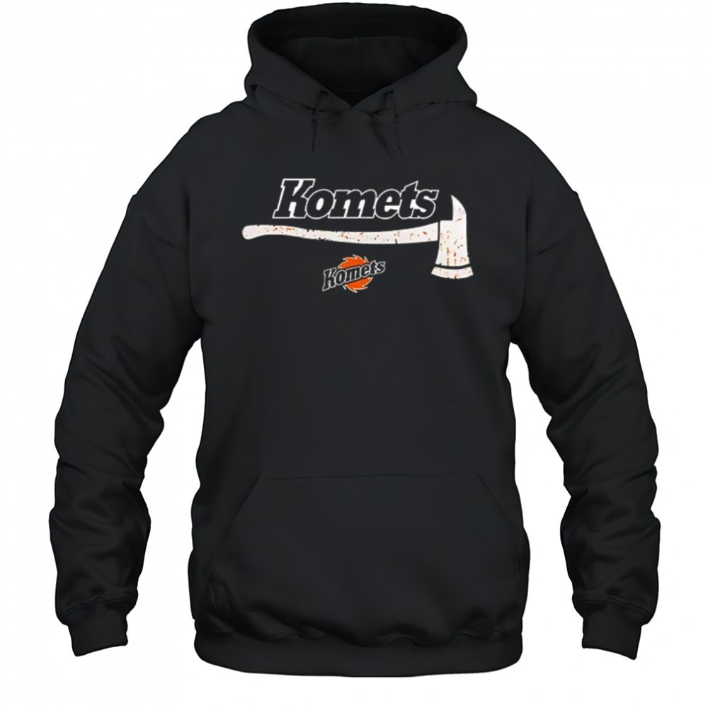 Fort Wayne Komets firefighter application day logo shirt