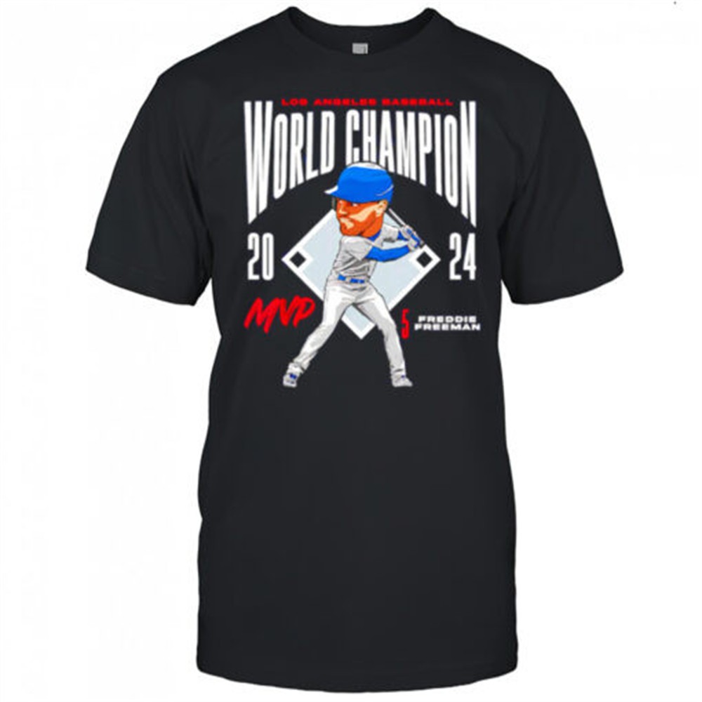 freddie-freeman-5-los-angeles-baseball-mvp-2024-cartoon-shirt-vjfs4606 Freddie Freeman #5 Los Angeles Baseball MVP 2024 cartoon shirt