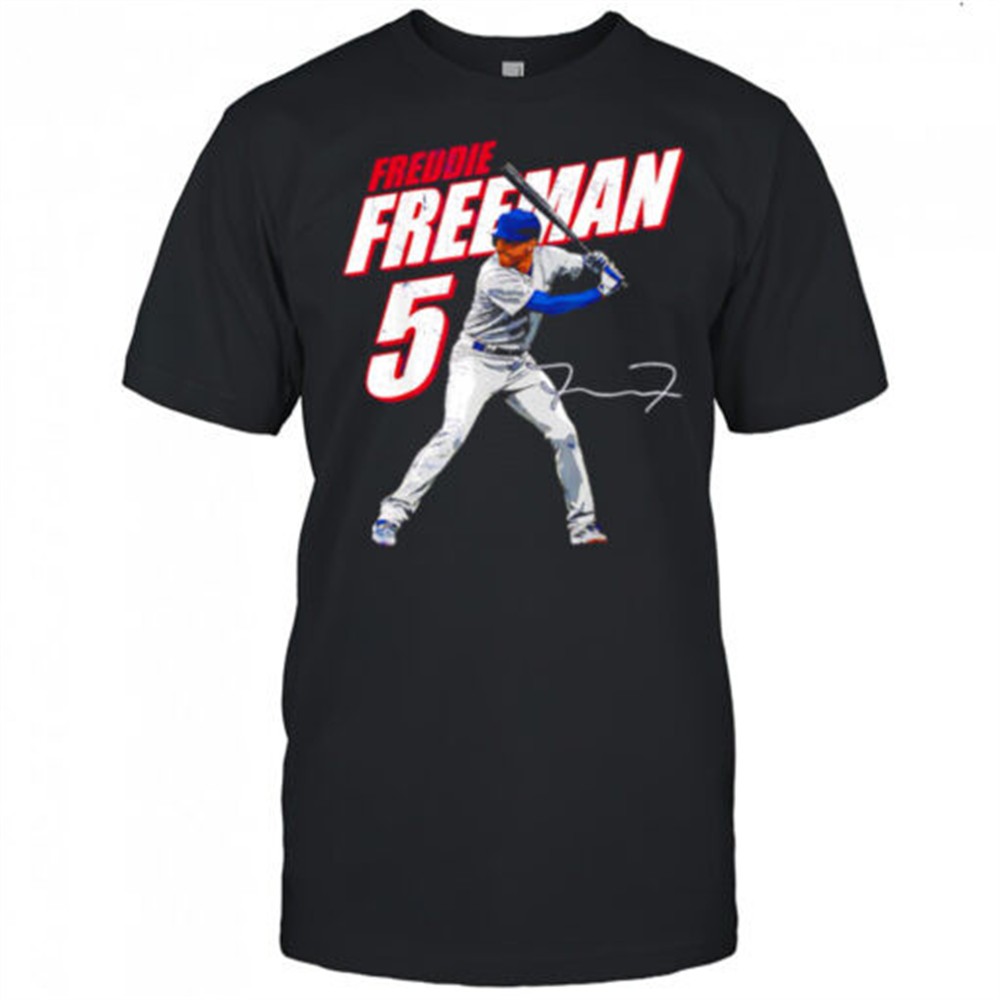 freddie-freeman-5-los-angeles-baseball-players-signature-shirt-z9l5518c Freddie Freeman #5 Los Angeles Baseball Players signature shirt