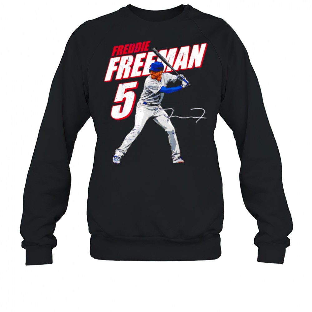 freddie-freeman-5-los-angeles-baseball-players-signature-shirt-z9l5518c Freddie Freeman #5 Los Angeles Baseball Players signature shirt