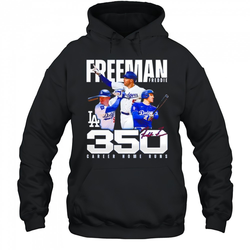 Freddie Freeman Los Angeles Dodgers 350 Career Home Runs shirt