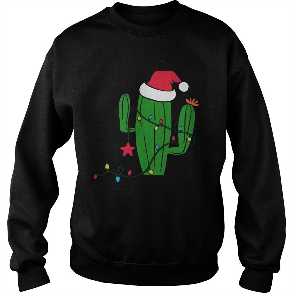 Free Hugs Santa Cactus Christmas shirt