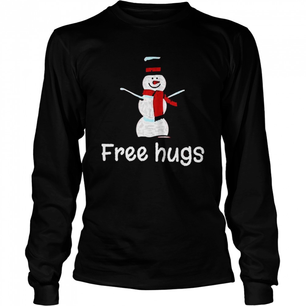 free-hugs-snowman-short-shirt-9dhpih4j Free Hugs Snowman Short Shirt