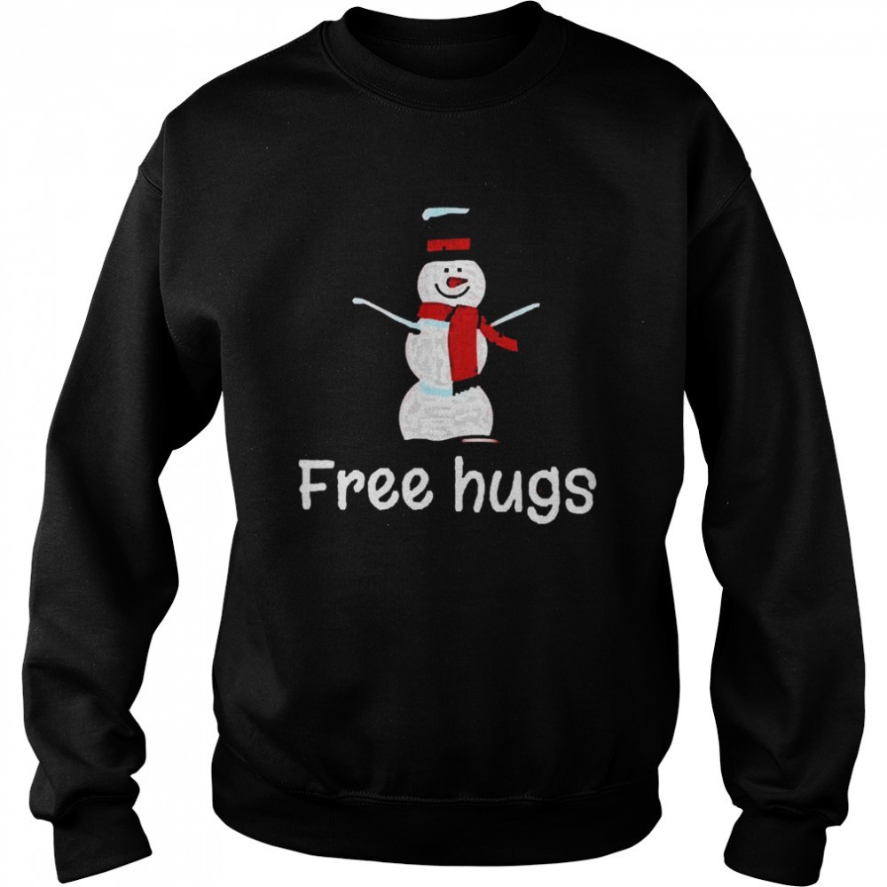 free-hugs-snowman-short-shirt-9dhpih4j Free Hugs Snowman Short Shirt