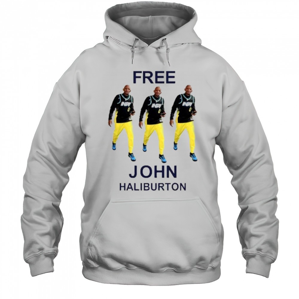Free John Haliburton Graphic 2025 t-shirt