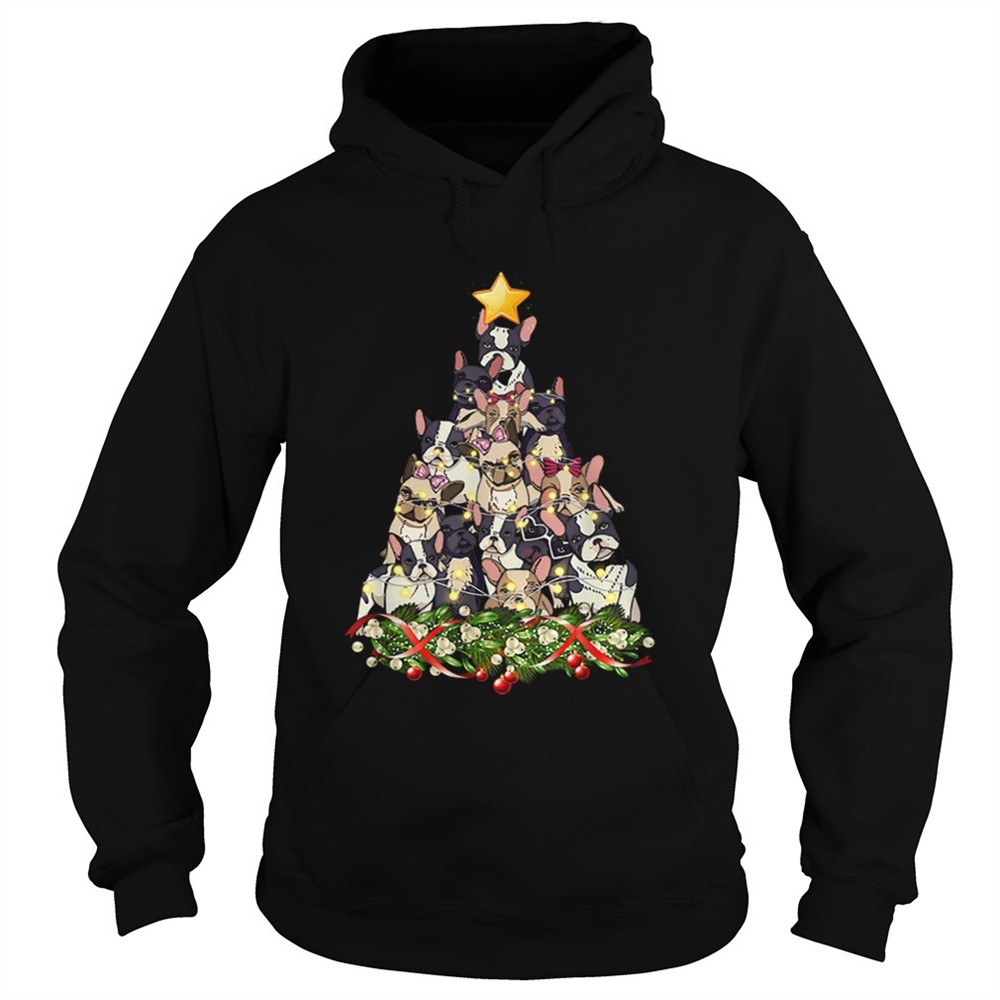french-bulldog-dog-christmas-light-decor-christmas-tree-shirt-x42hzvkj French Bulldog Dog Christmas Light Decor Christmas Tree shirt