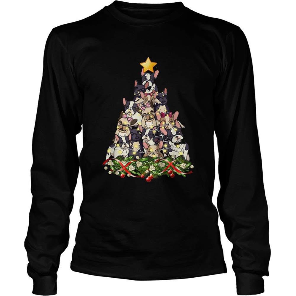 french-bulldog-dog-christmas-light-decor-christmas-tree-shirt-x42hzvkj French Bulldog Dog Christmas Light Decor Christmas Tree shirt