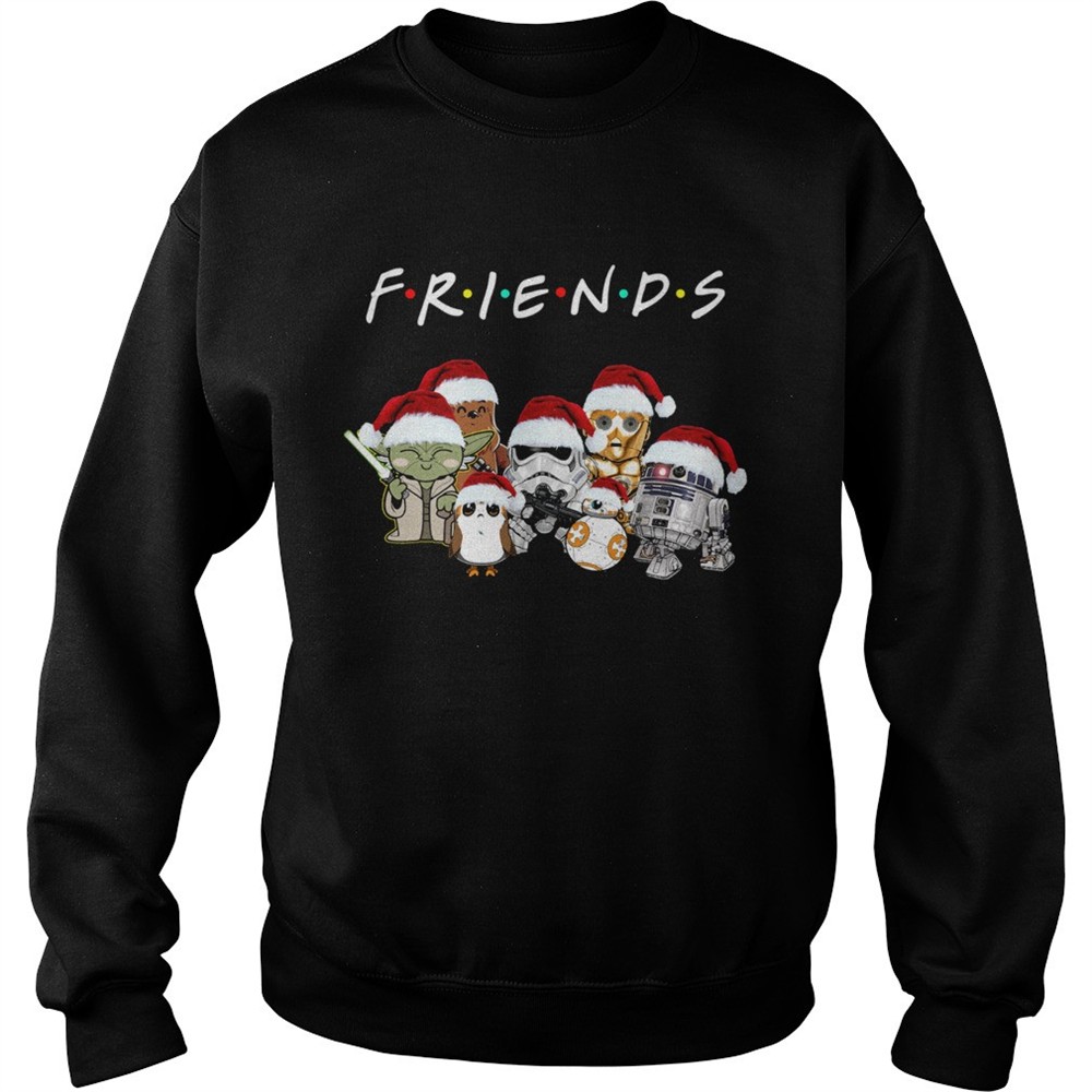 Friends Star Wars All Characters Christmas shirt