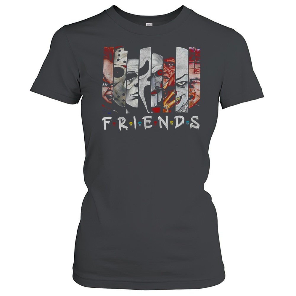 friends-tv-horror-characters-shirt-43i122yr Friends TV Horror Characters Shirt