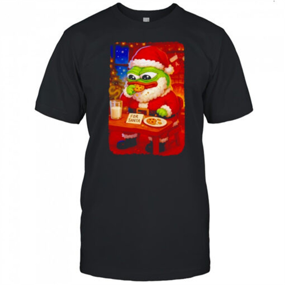 frog-santa-eat-cookies-christmas-shirt-os6h18x8 Frog Santa eat cookies Christmas shirt