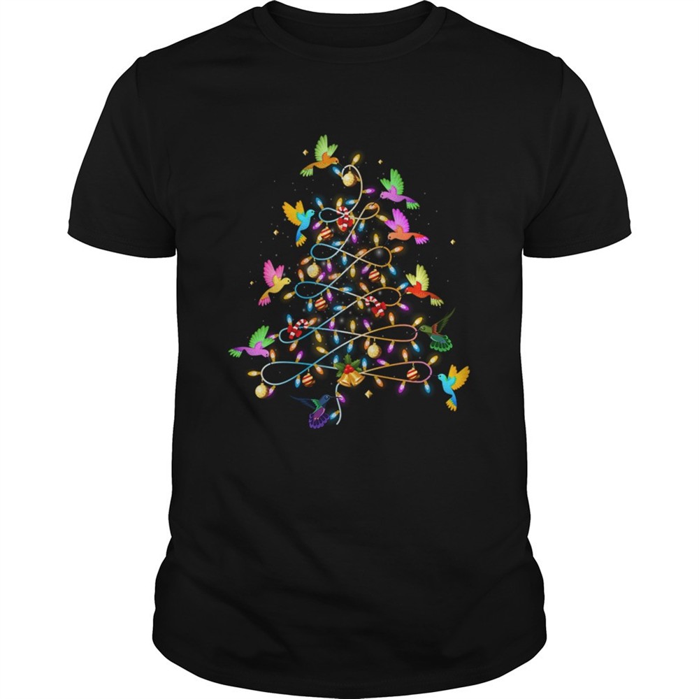 funny-cute-hummingbirds-christmas-tree-shirt-6dgau0pv Funny Cute Hummingbirds Christmas Tree shirt