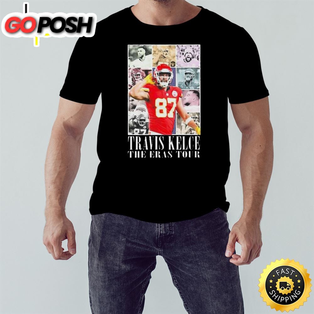 Funny Dating Rumors Kansas City Chiefs Travis Kelce With Taylor Swift The Eras Tour 2025 Photo Design T-Shirt