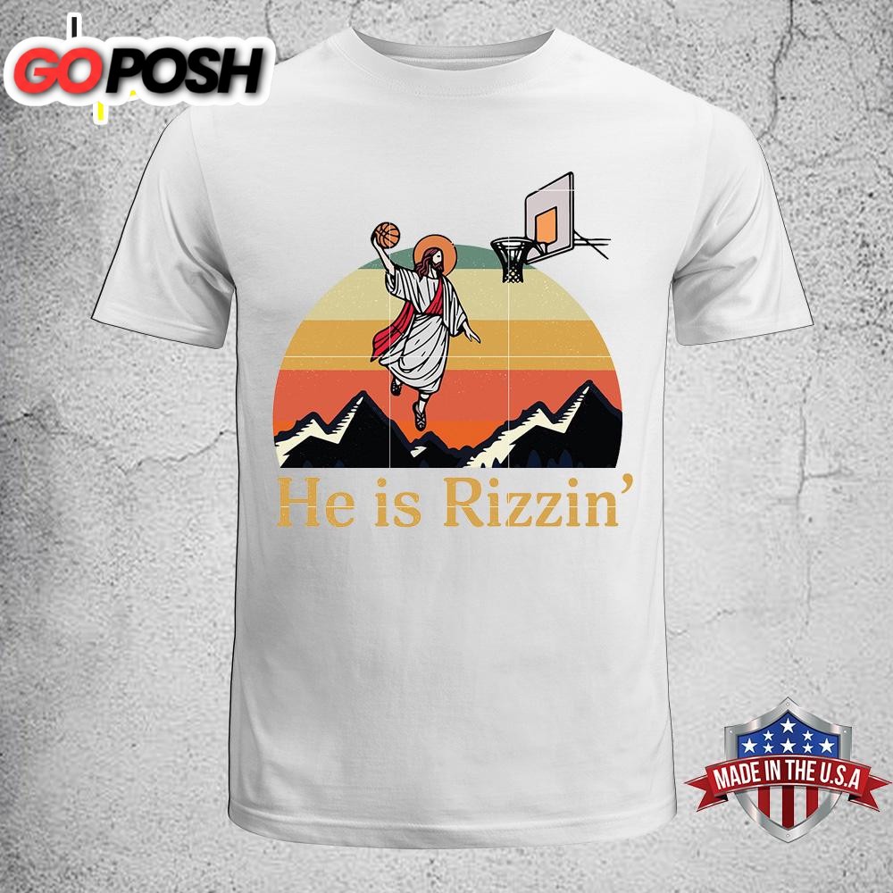 Funny Easter Jesus Basketball Unisex T-Shirt