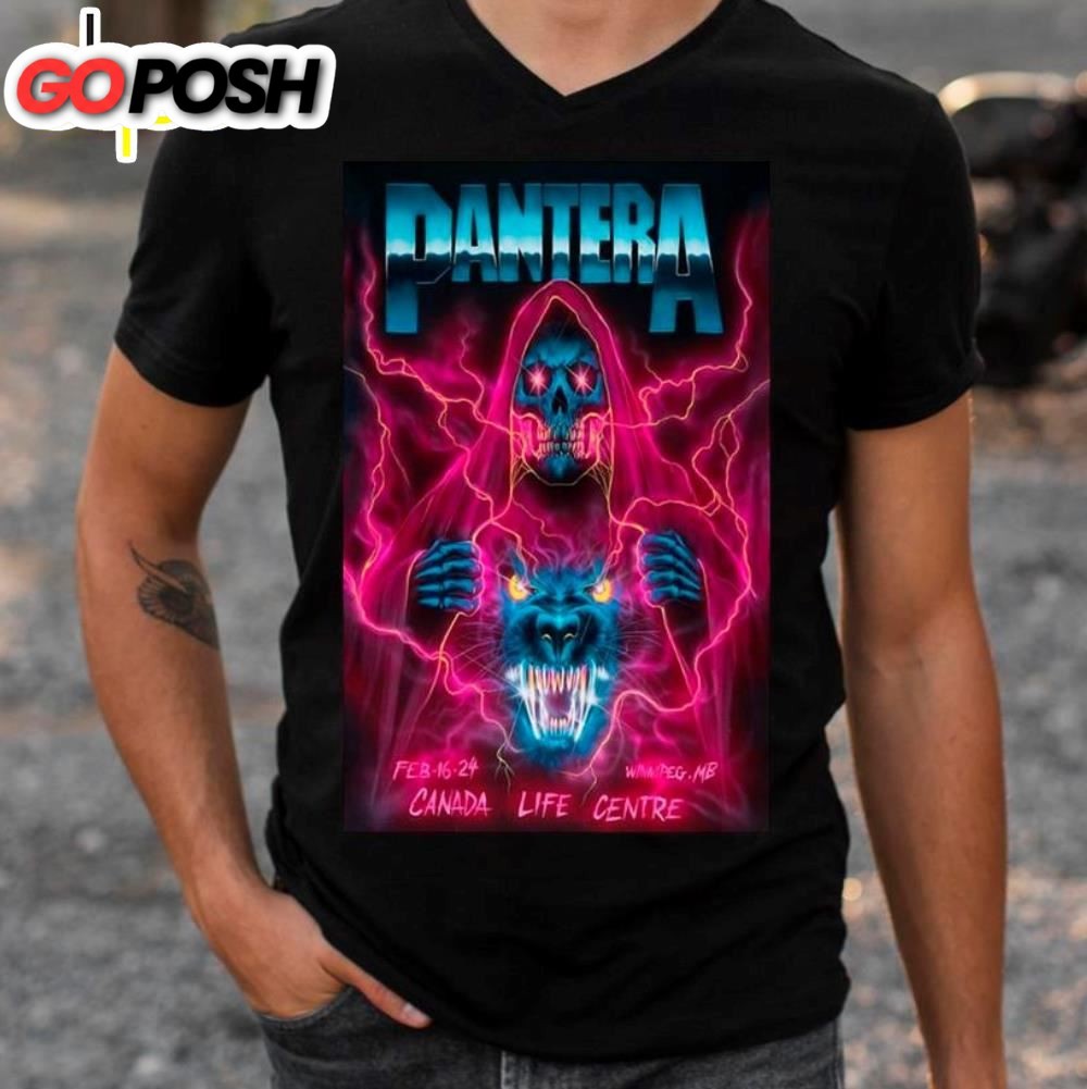 Funny Poster Pantera Winnipeg, Mb Feb 16 2025 Shirt