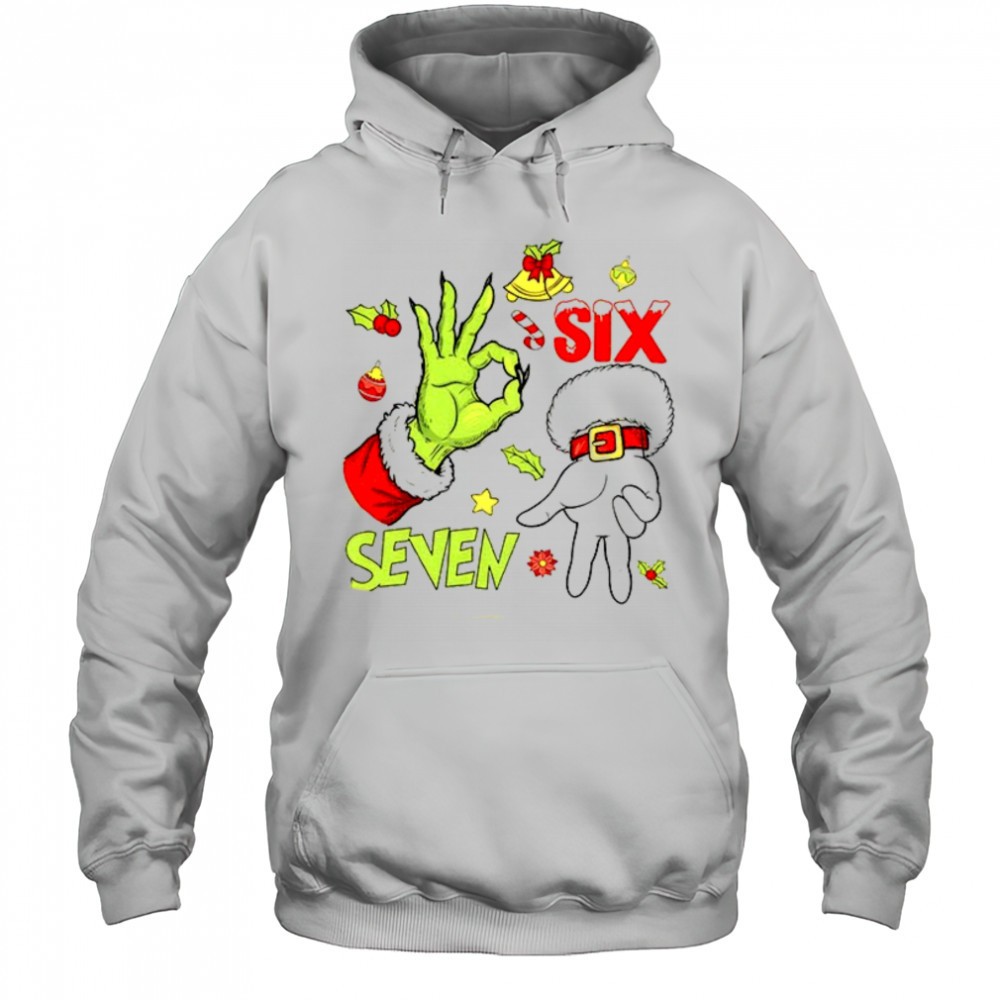 Funny Six Seven Meme Christmas Mean Guy shirt