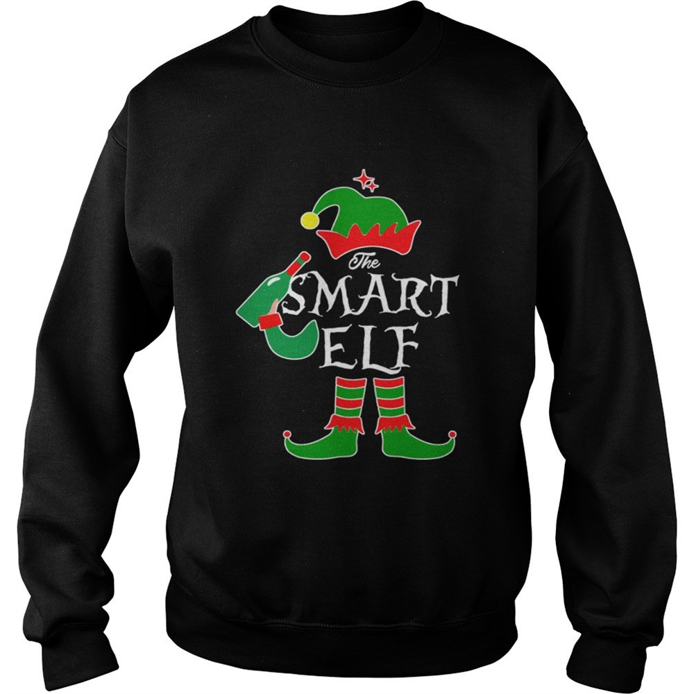 Funny The Smart Elf Family Matching Group Christmas shirt