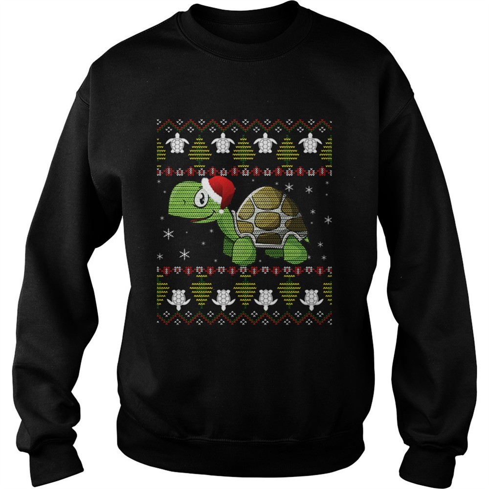 Funny Turtle Ugly Christmas for Kids and adults TShirt