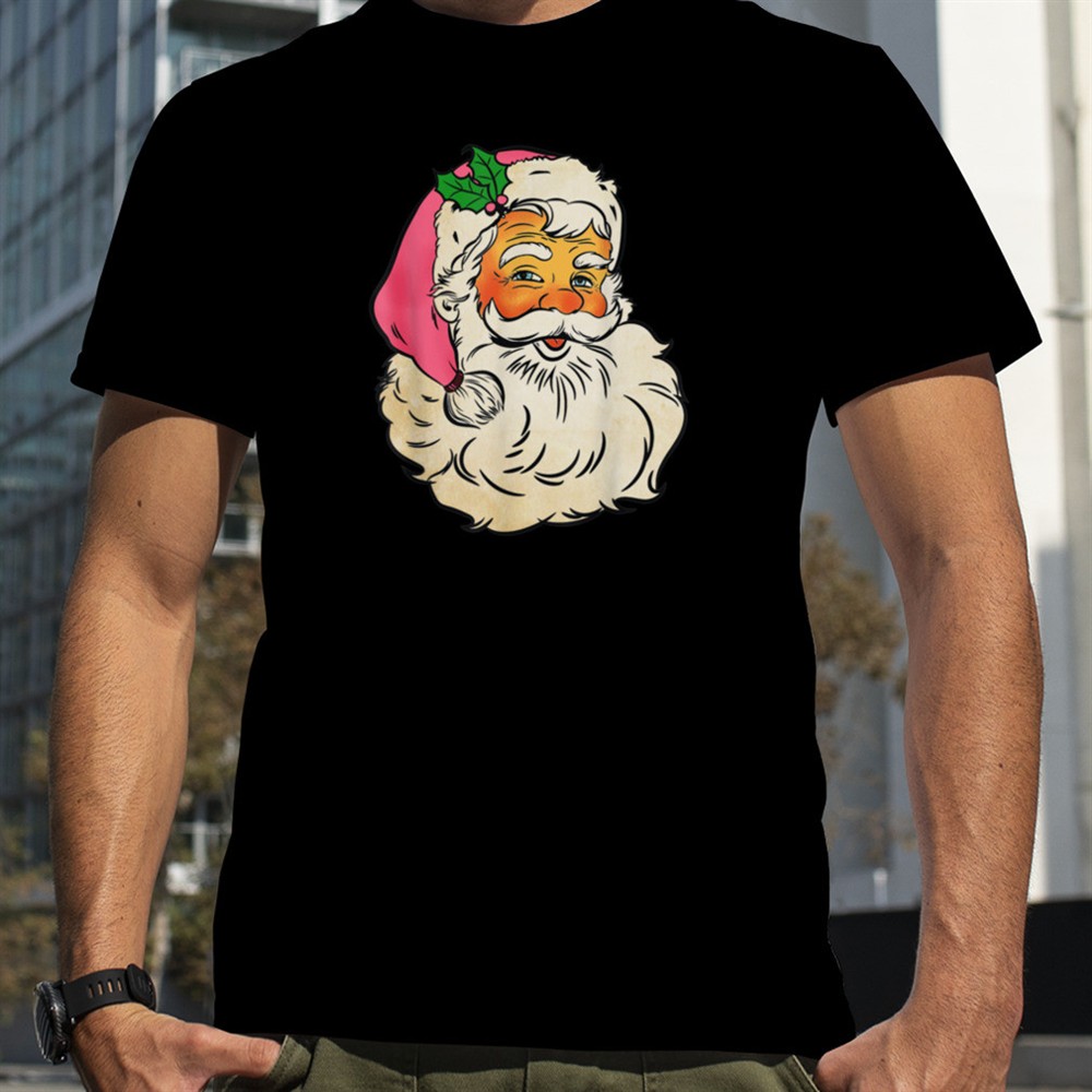 funny-vintage-pink-santa-claus-pink-christmas-design-t-shirt-b0bm89b6qh-y04i7zu7 Funny Vintage Pink Santa Claus Pink Christmas Design T-Shirt B0BM89B6QH