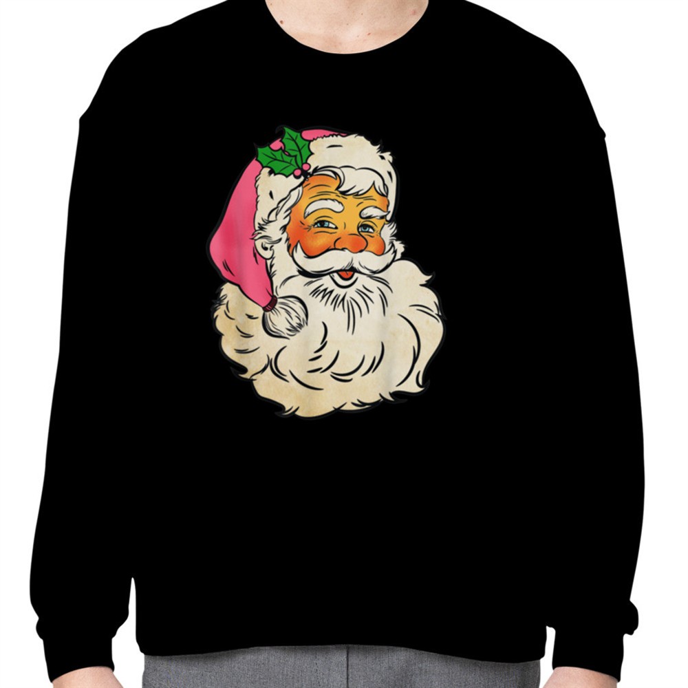 funny-vintage-pink-santa-claus-pink-christmas-design-t-shirt-b0bm89b6qh-y04i7zu7 Funny Vintage Pink Santa Claus Pink Christmas Design T-Shirt B0BM89B6QH