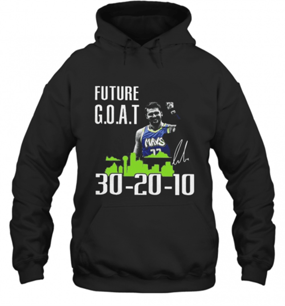Future Goat Dallas Mavericks Basketball Signature T-Shirt