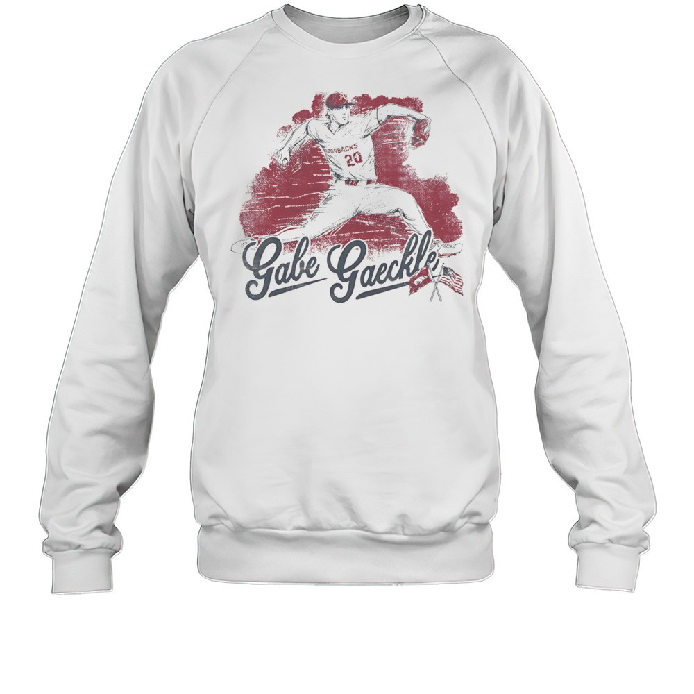 Gabe Gaeckle Arkansas Razorbacks Pitcher Shirt