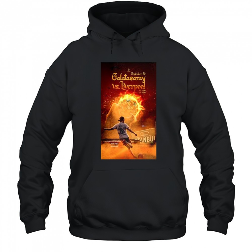 Galatasaray vs Liverpool UEFA Champions League 2025 Rams Park shirt