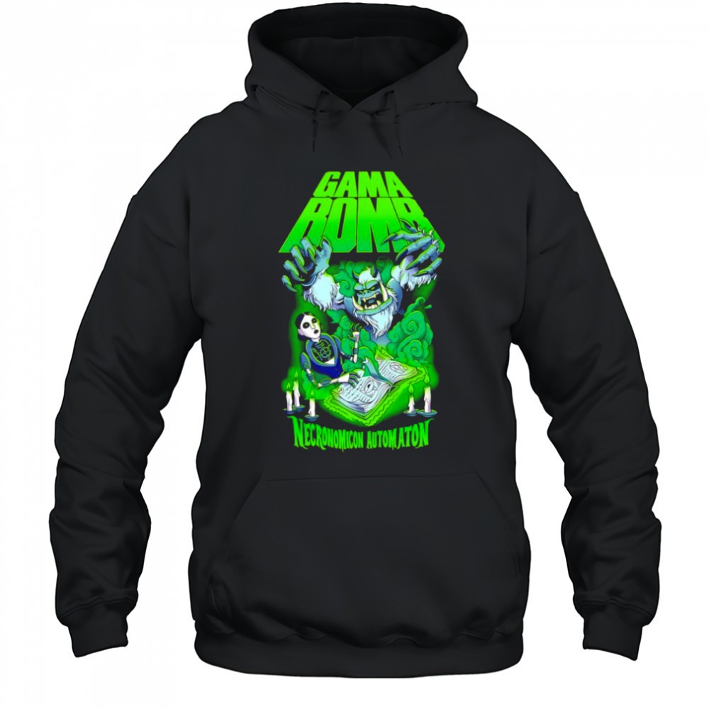 Gama Bomb Necronomicon Automaton shirt