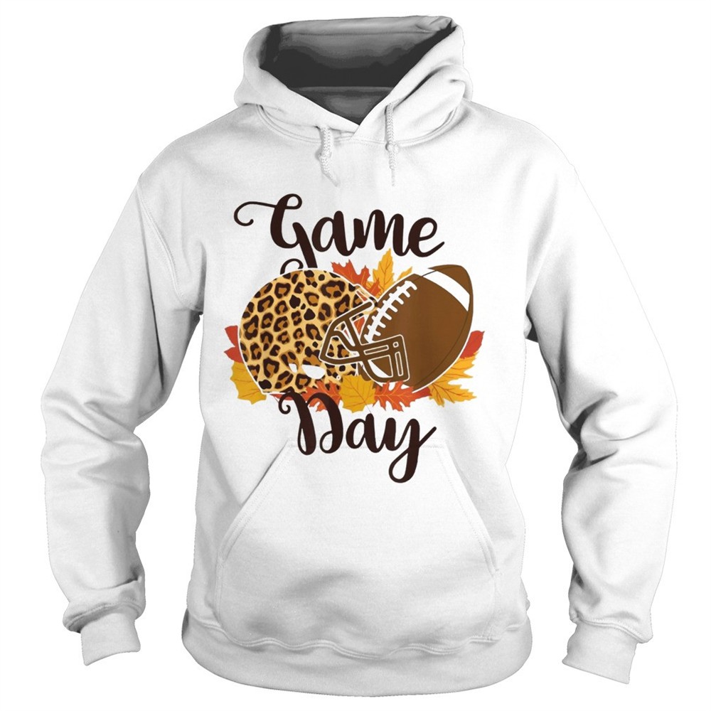 game-day-football-fan-leopard-helmet-ball-fall-autumn-tshirts-dkgmb1so Game Day Football Fan Leopard Helmet Ball Fall Autumn Tshirts