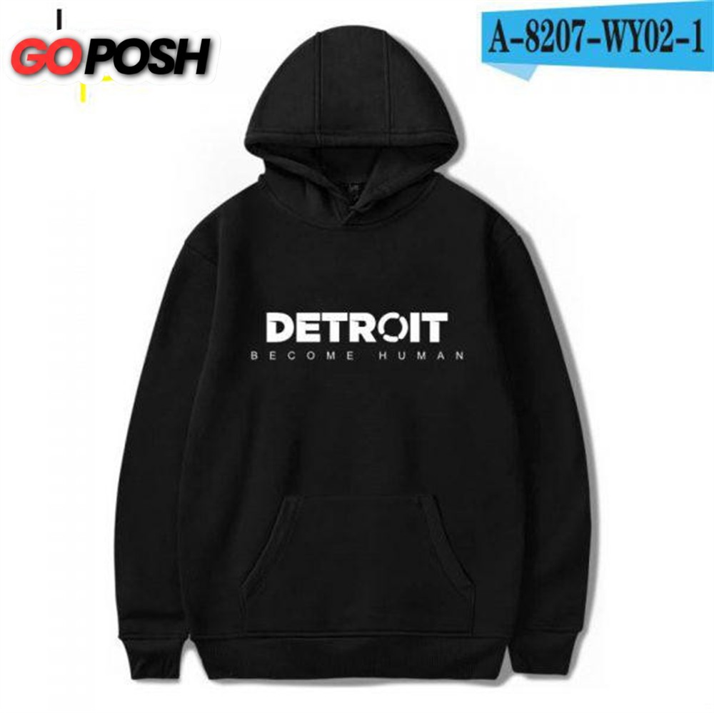 Game Detroit Become Human 3D Uniform Hoodies Sweatshirts