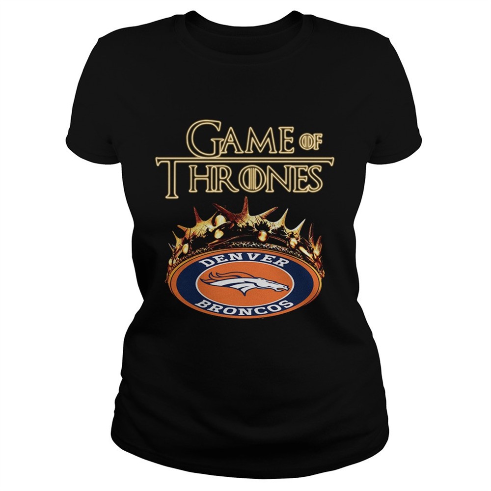 Game of Thrones Denver Broncos mashup shirt