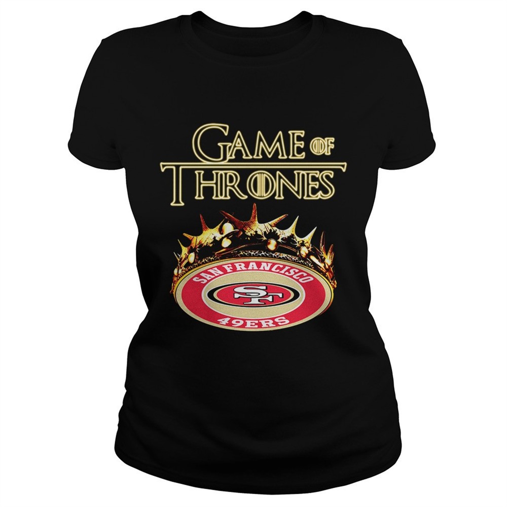 Game of Thrones San Francisco 49ers mashup shirt