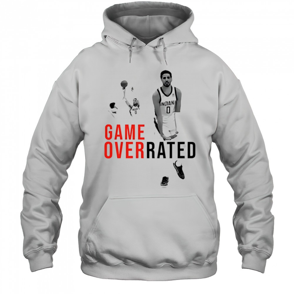 Game Overrated basketball shirt