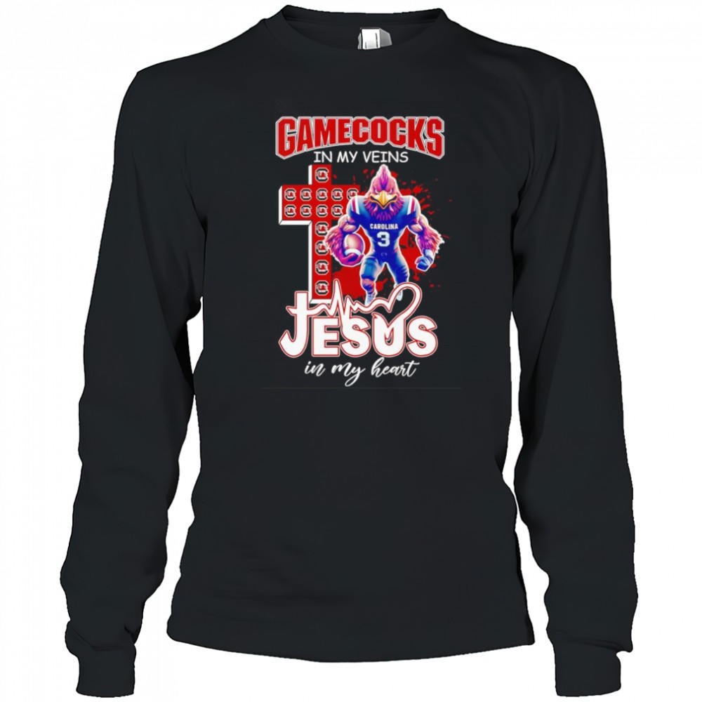 gamecocks-in-my-veins-jesus-in-my-heart-mascot-shirt-sswnzhmo Gamecocks in my veins Jesus in my heart mascot shirt