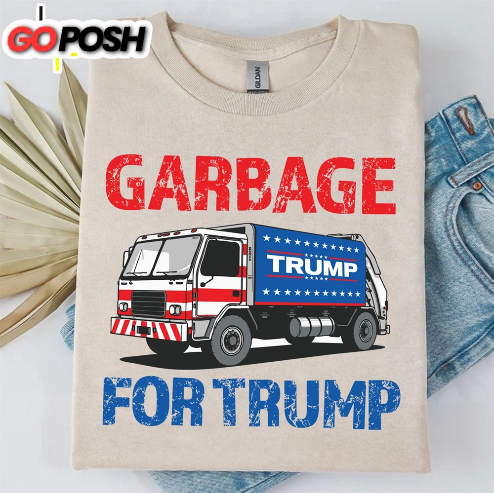 Garbage for Trump 2024 Patriotic, President Trump, Republican Trump MAGA Shirt