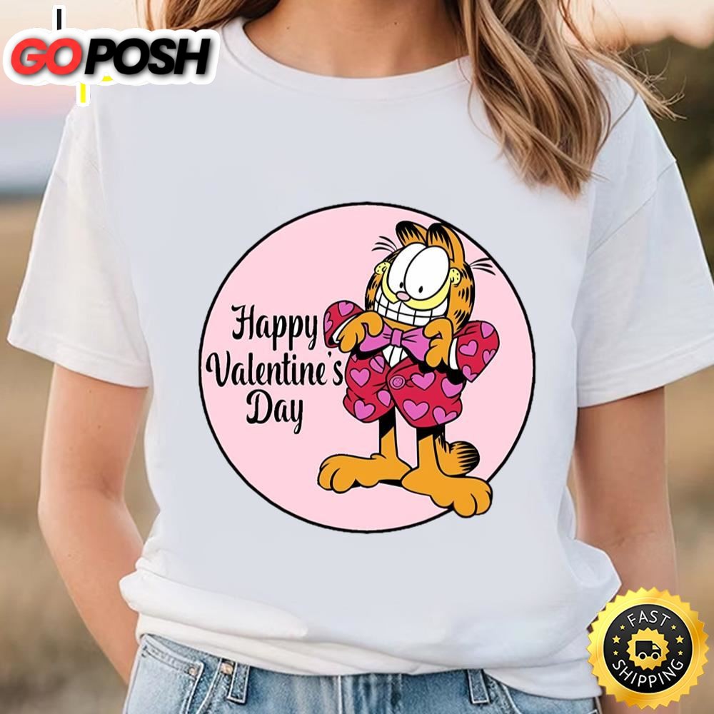 Garfield Happy Valentines Day Shirt