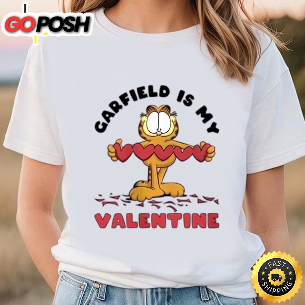 Garfield Is My Valentine Shirt