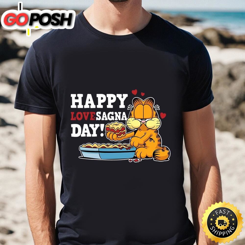 Garfield Valentines Day T-Shirt Gift For Lover