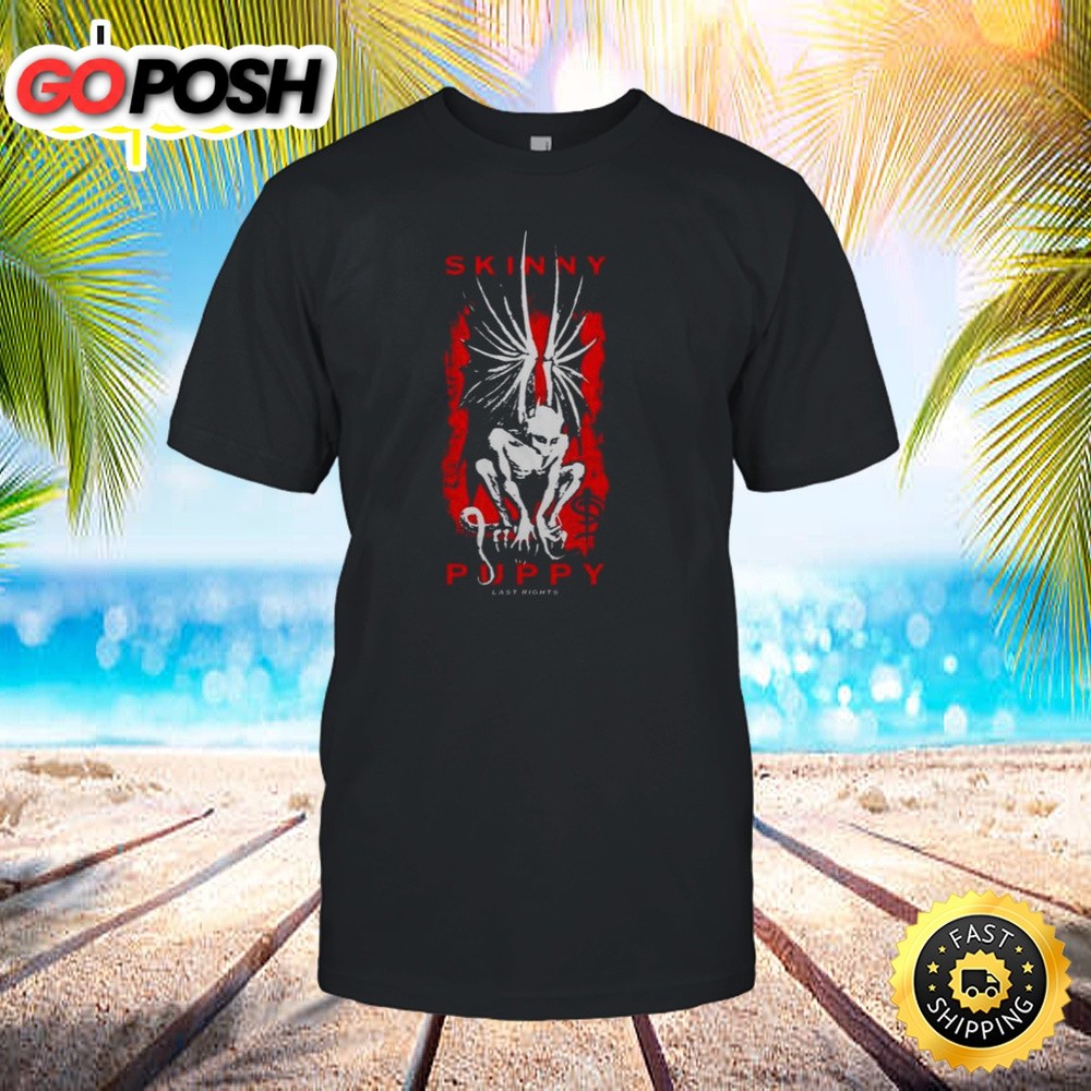 Gargoyle Last Rights Skinny Puppy Tour 2025 Shirt