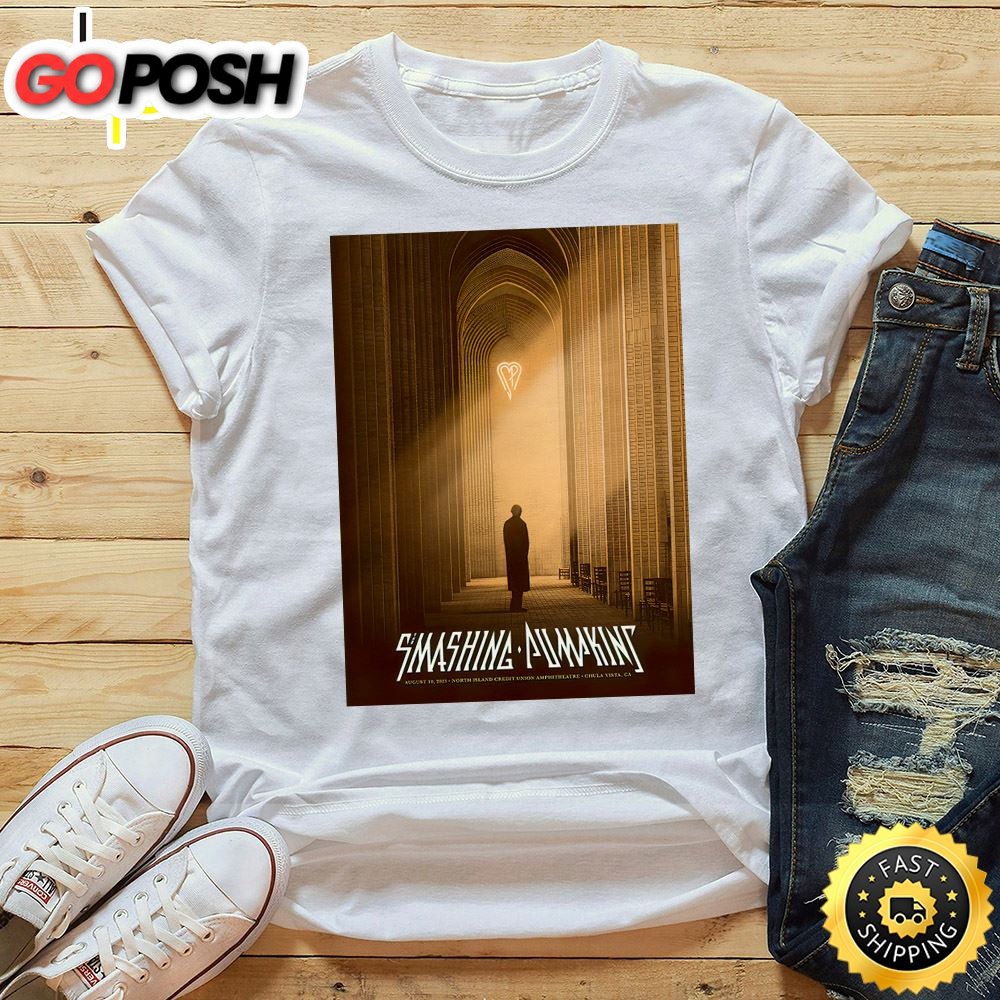 Gas The Smashing Pumpkins August 10, 2025 Chula Vista, Ca Tour Unisex T-shirt