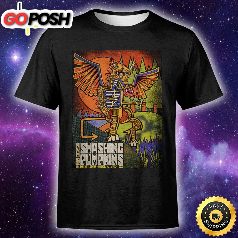Gas The Smashing Pumpkins August 24 2025 Unisex T-shirt