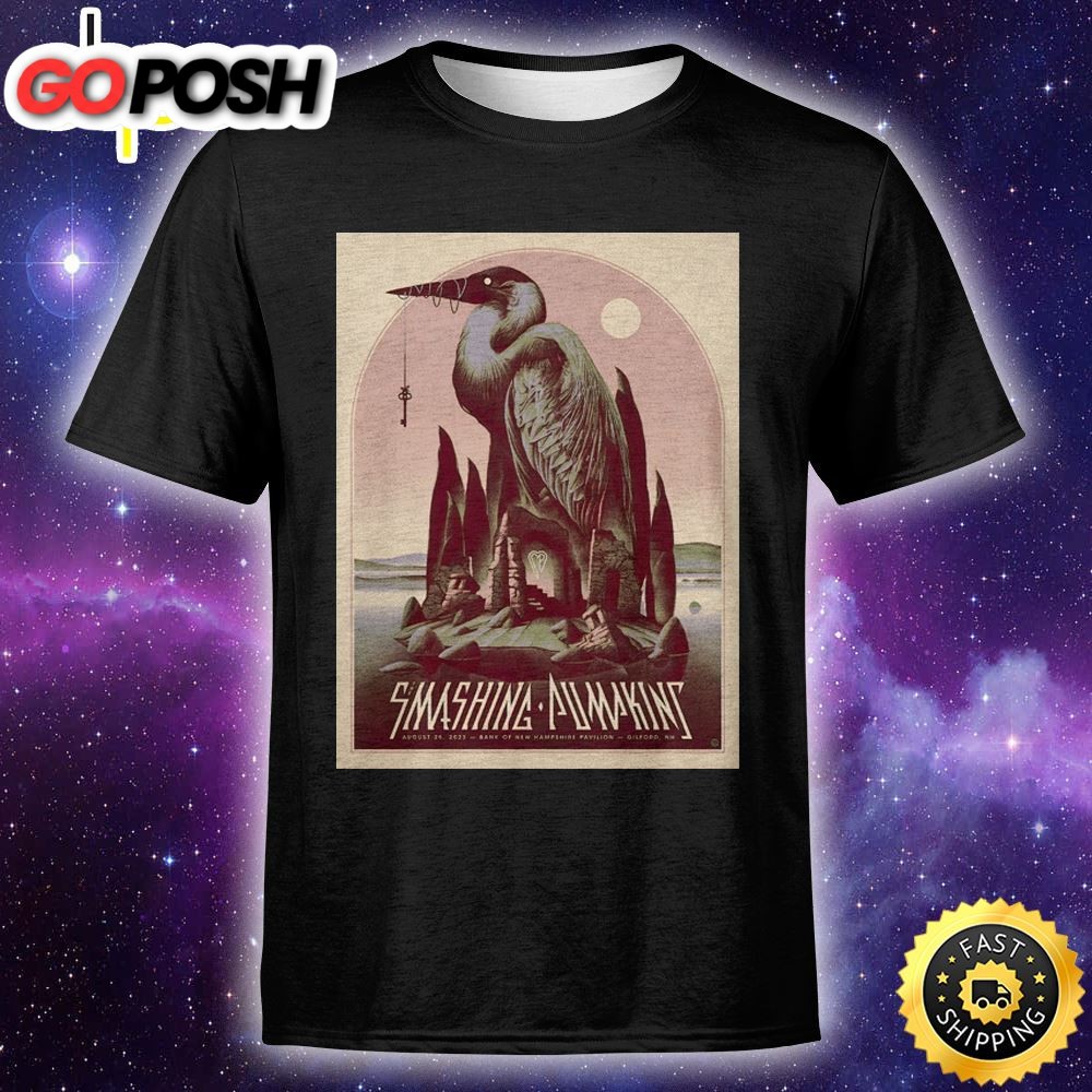 Gas The Smashing Pumpkins August 25 2025 Unisex T-shirt