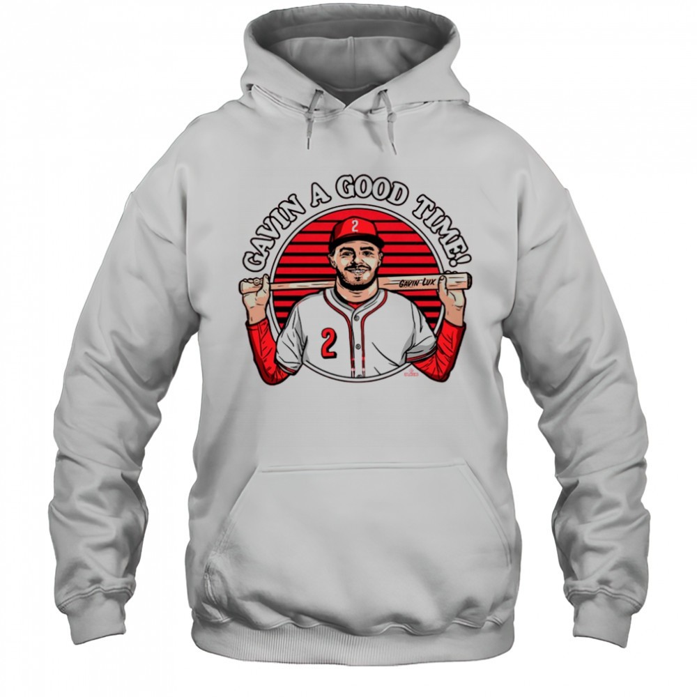 Gavin A Good Time Gavin Lux Cincinnati Reds MLB Painting t-shirt