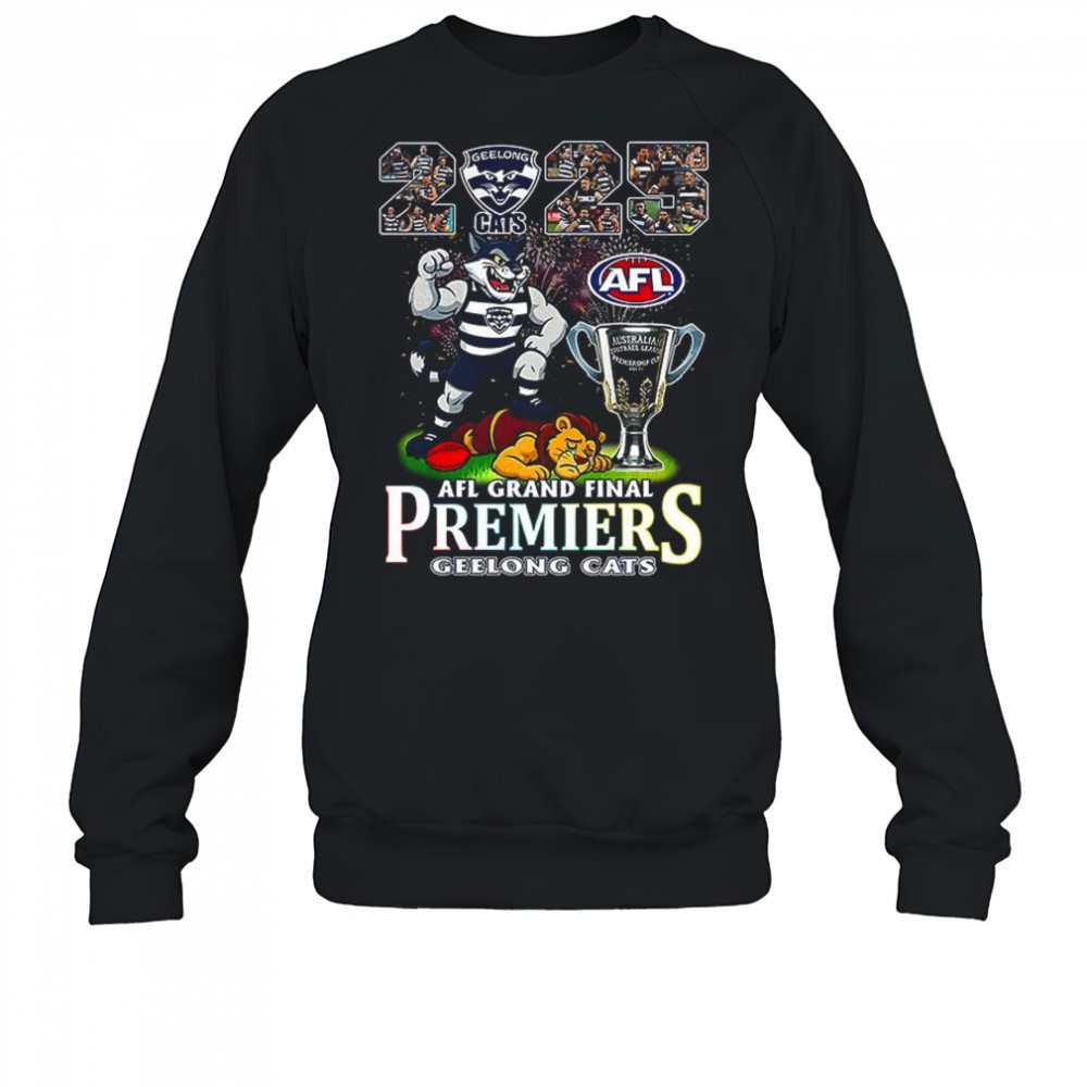 Geelong Cats AFL Grand Final Premiers 2025 shirt