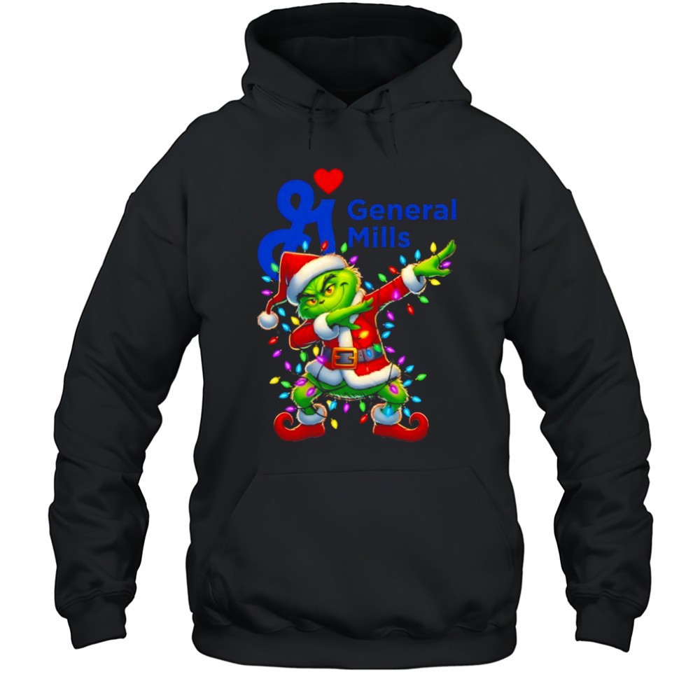 General Mills x Grinch Lights Dabbing Christmas shirt