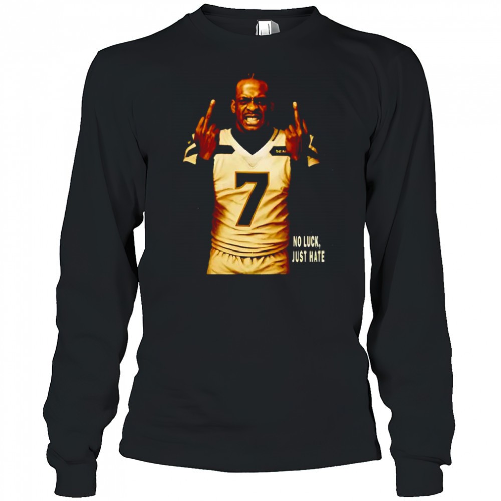 geno-smith-middle-finger-no-luck-just-hate-shirt-udxx2xz9 Geno Smith middle finger no luck just hate shirt