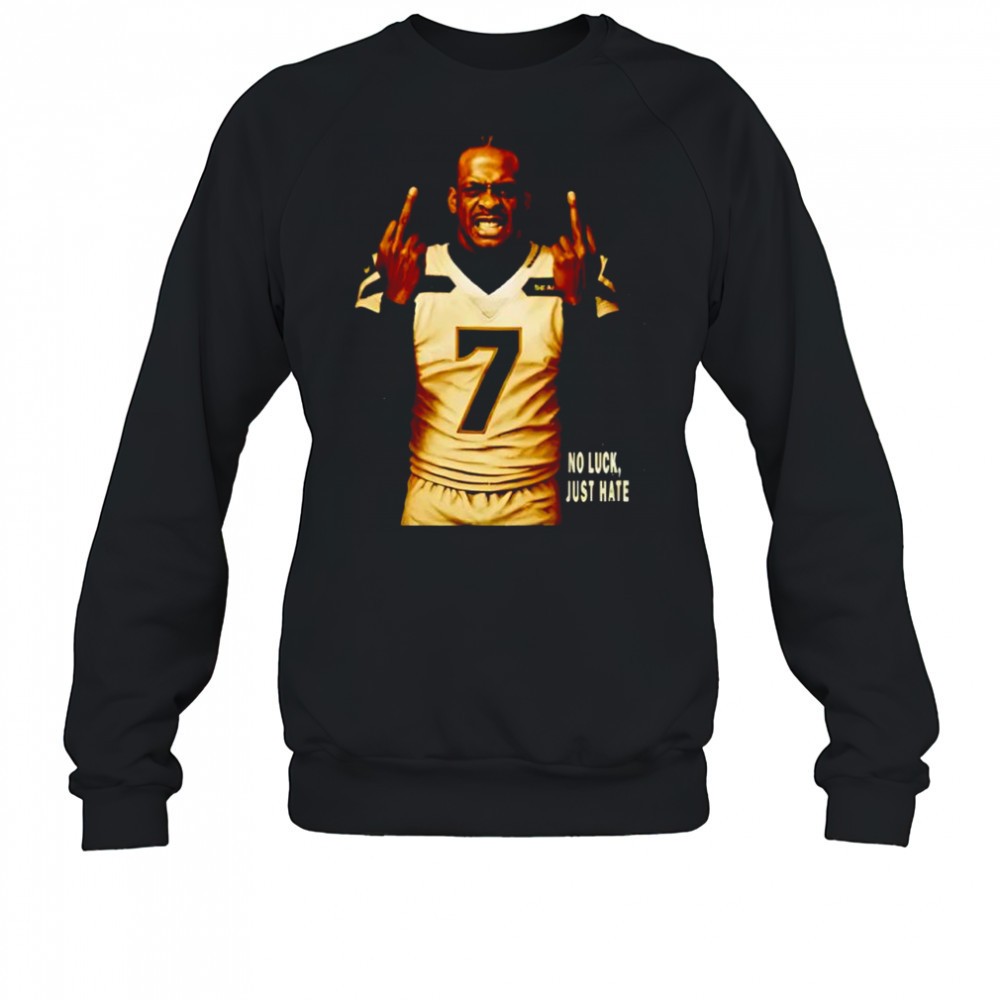 geno-smith-middle-finger-no-luck-just-hate-shirt-udxx2xz9 Geno Smith middle finger no luck just hate shirt