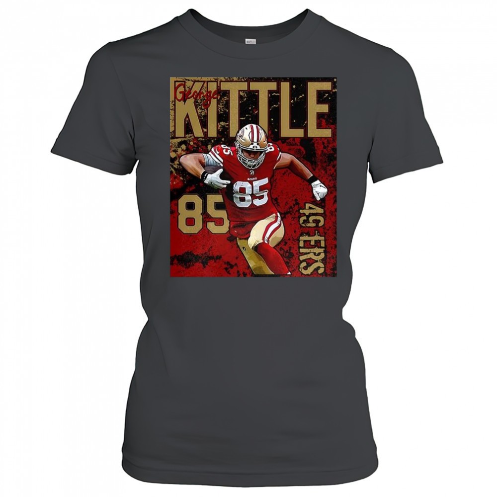 george-kittle-san-francisco-49ers-football-number-85-illustration-shirt-lx4qp3jz George Kittle San Francisco 49ers football number 85 Illustration shirt