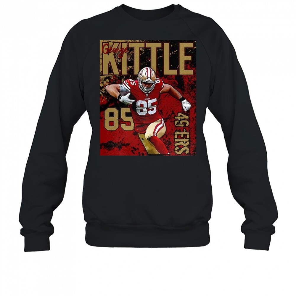 george-kittle-san-francisco-49ers-football-number-85-illustration-shirt-lx4qp3jz George Kittle San Francisco 49ers football number 85 Illustration shirt