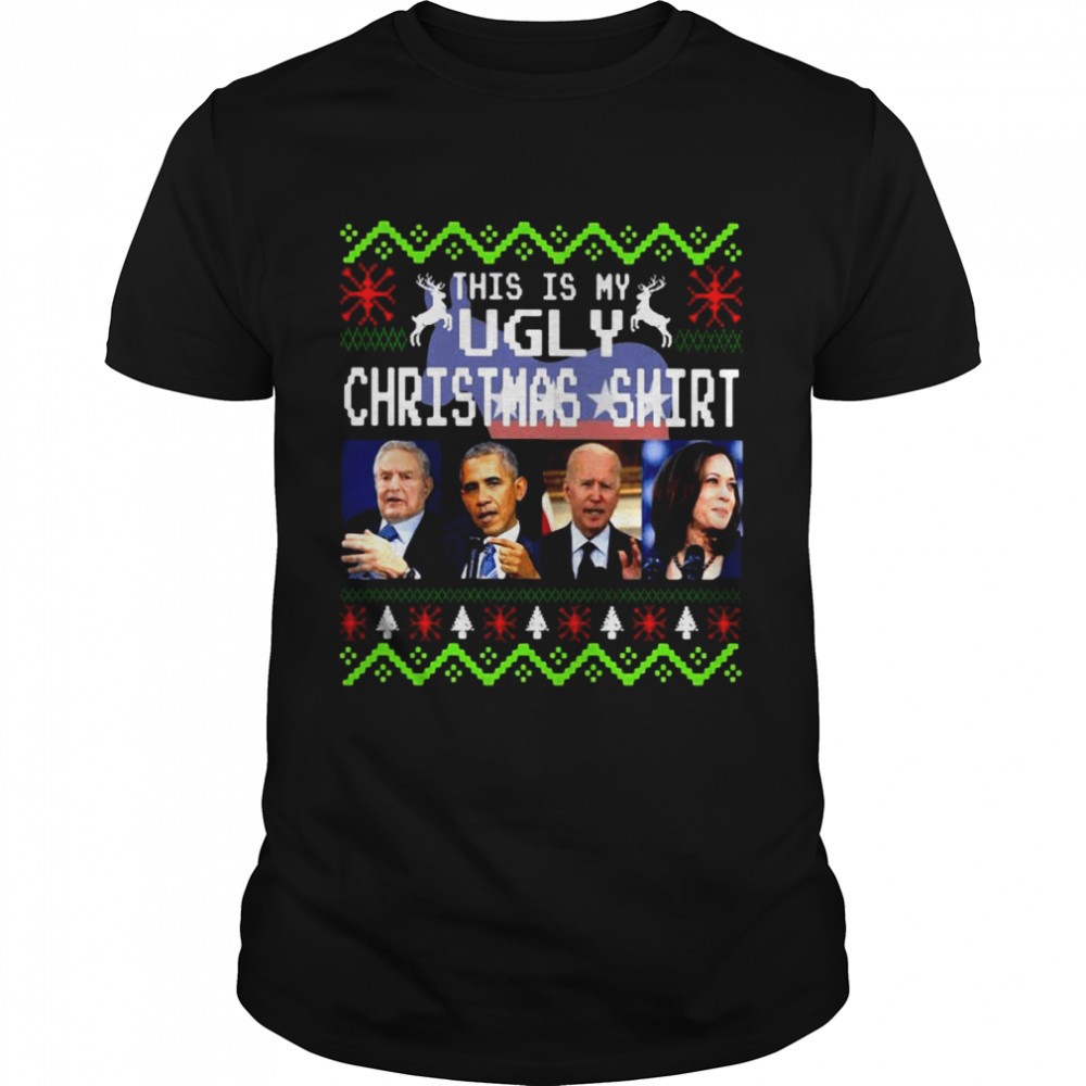 george-soros-barack-obama-joe-biden-and-kamala-harris-this-is-my-ugly-christmas-hi8muciy George Soros Barack Obama Joe Biden And Kamala Harris This Is My Ugly Christmas shirt