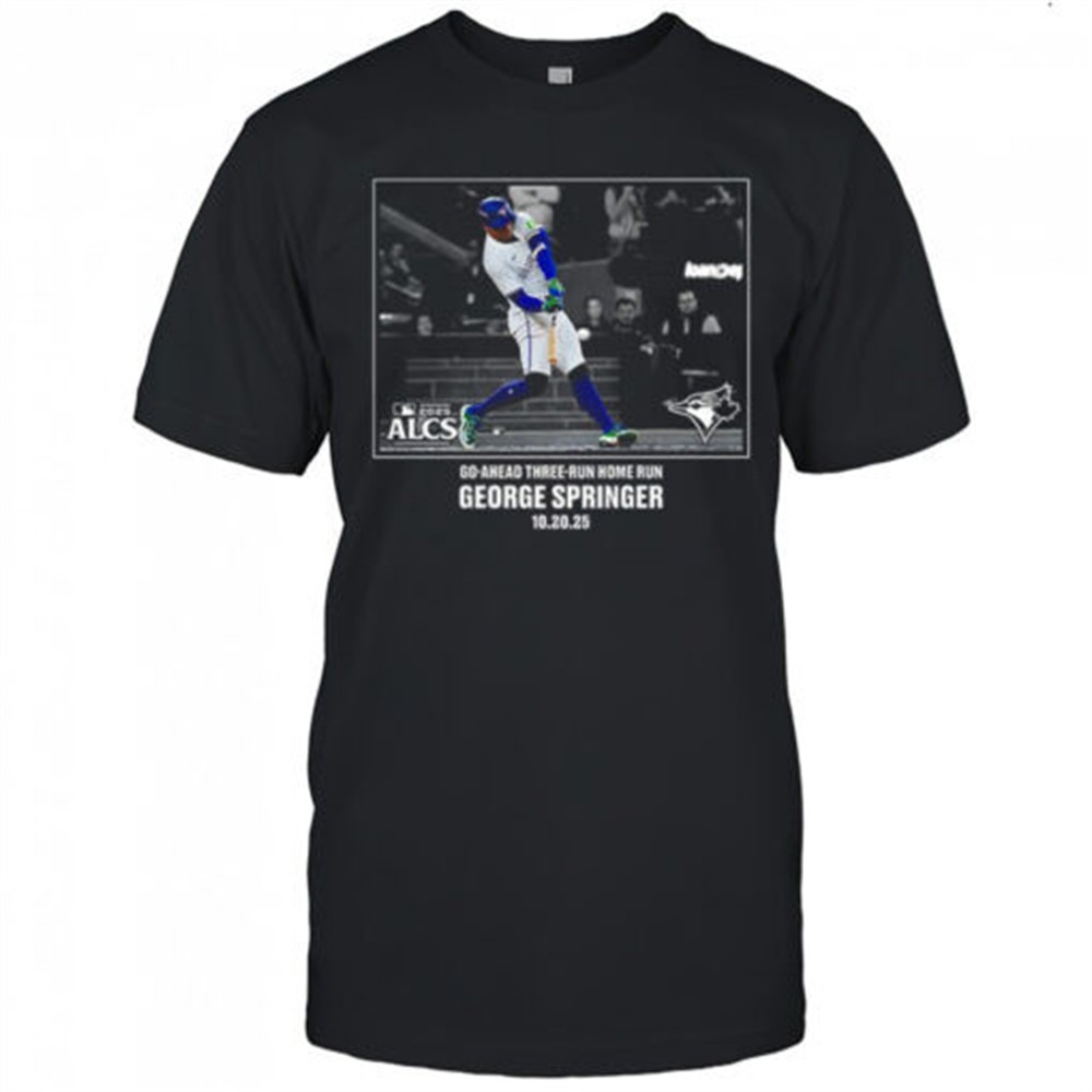 george-springer-toronto-blue-jays-baseball-2025-american-league-champions-moment-i91pjk6b George Springer Toronto Blue Jays baseball 2025 American League Champions moments shirt